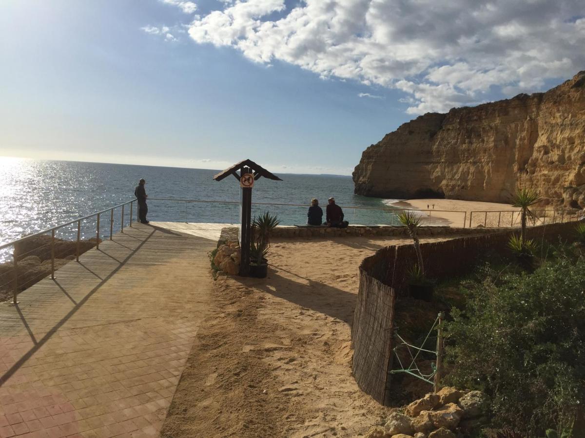 شقة Carvoeiro Sol Seafront المظهر الخارجي الصورة
